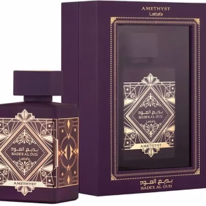 Bade’e Al Oud Amethyst by Lattafa Perfumes – 100ml Oud and Rose Unisex Fragrance